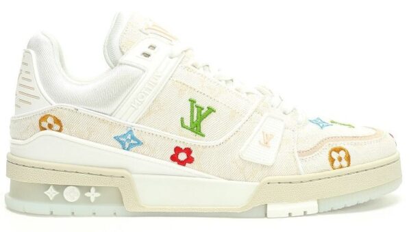 Louis Vuitton LV Trainer White Multi Monogram Edition