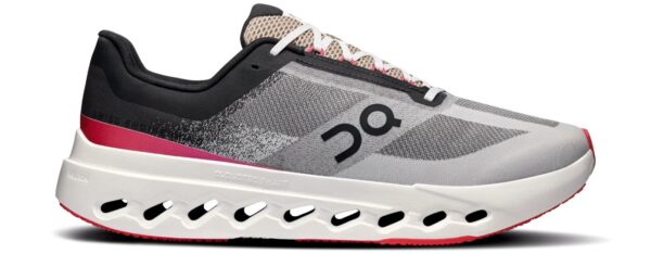 On Cloud Surfer Next White Black Red