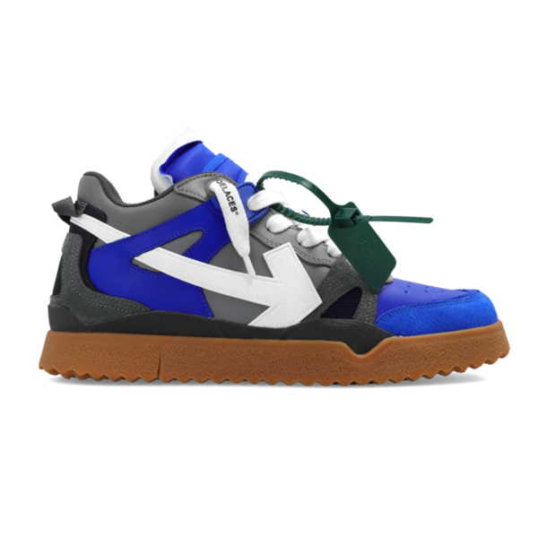 OFF-WHITE MIDTOP SPONGE SNEAKERS MADE OF LEATHER