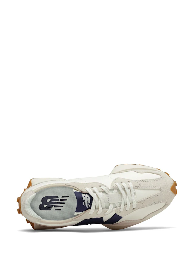 New Balance 327 White Navy" - Image 2