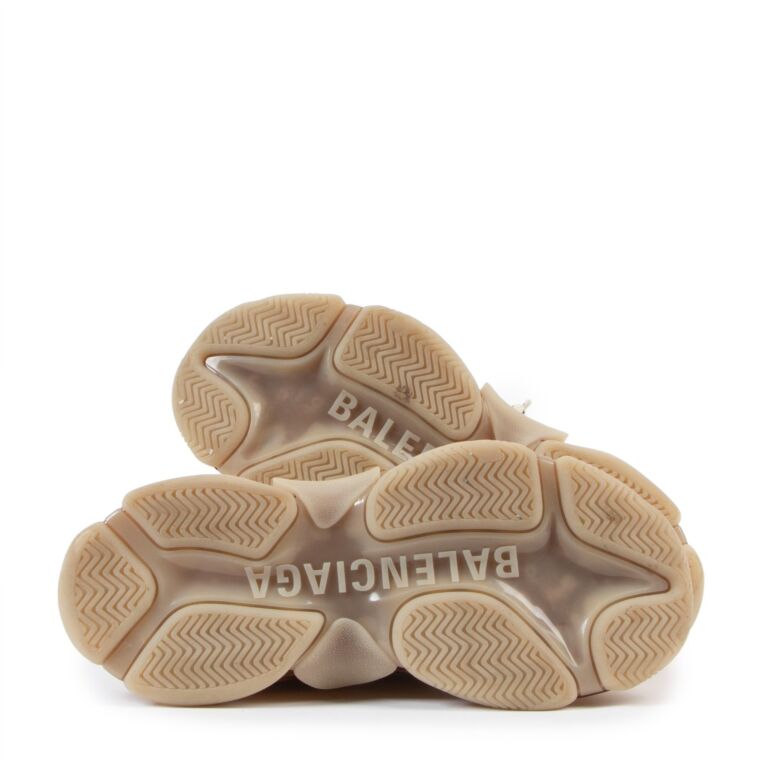 Balenciaga Triple S Clear Sole Beige Brow - Image 3