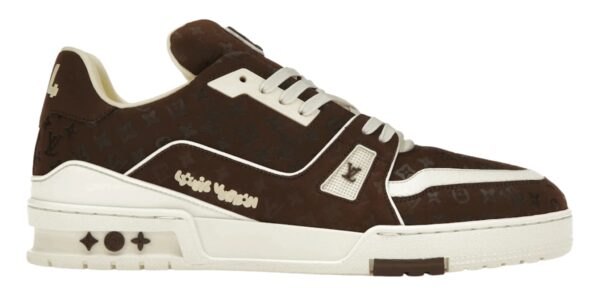 Louis Vuiton By Tyler THE Creator LV  trainer "DARK MOCHA BROWN NUBUCK"