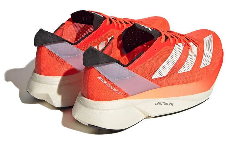 ADIDAS ADIZERO ADIOS PRO 3 SOLAR RED - Image 4
