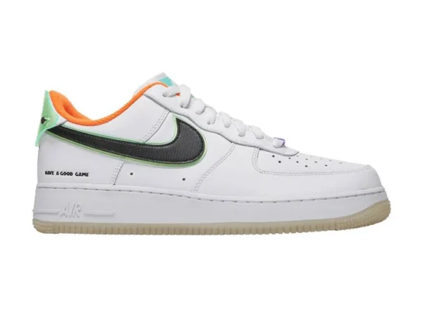 Nike airforce 1 low have a "GOOD GAME" DARK IN GLOW