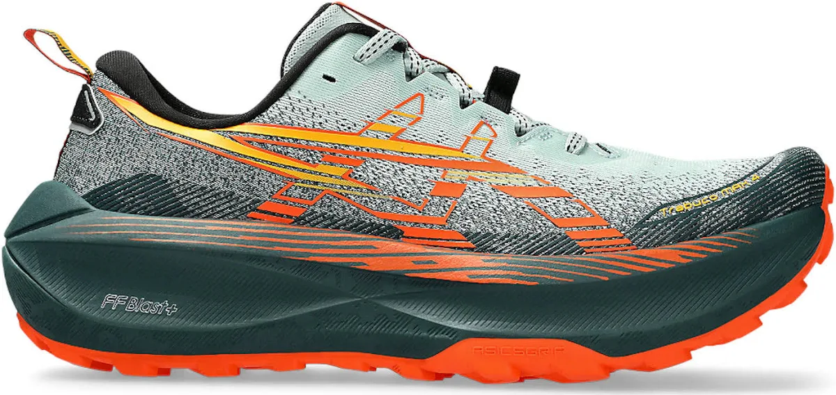 Asicss Trabuco Max 4 Trail Cold Moss Nova Orange