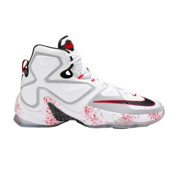 Nike LeBron 13 Horror Flick White