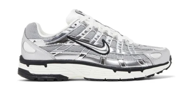 Nike p 6000 "WHITE METALIC SILVER"