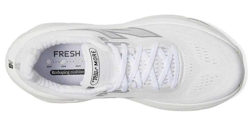 New Balance Fresh Foam X More V5 Running Shoes White - Image 2