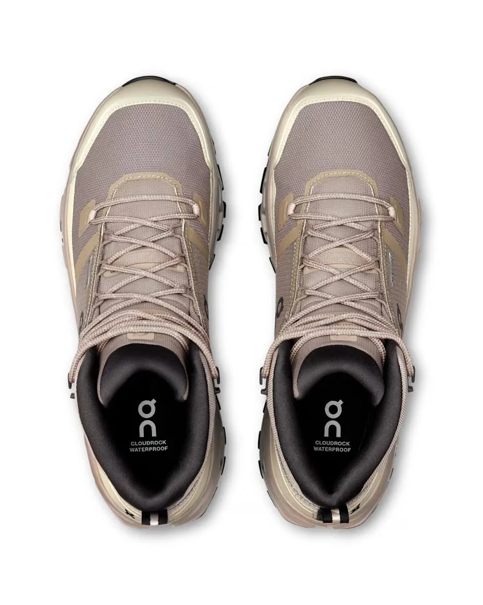 On Running Cloudrock Mid Waterproof Cinder Desert - Image 3