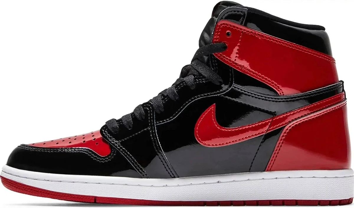 Nike Jordan 1 Retro High OG 'PATENT BRED" SEMI UA - Image 3