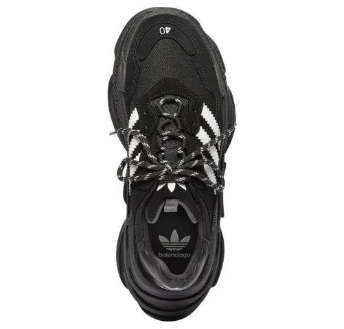 Adidas X Balenciaga Triple S Black - Image 2