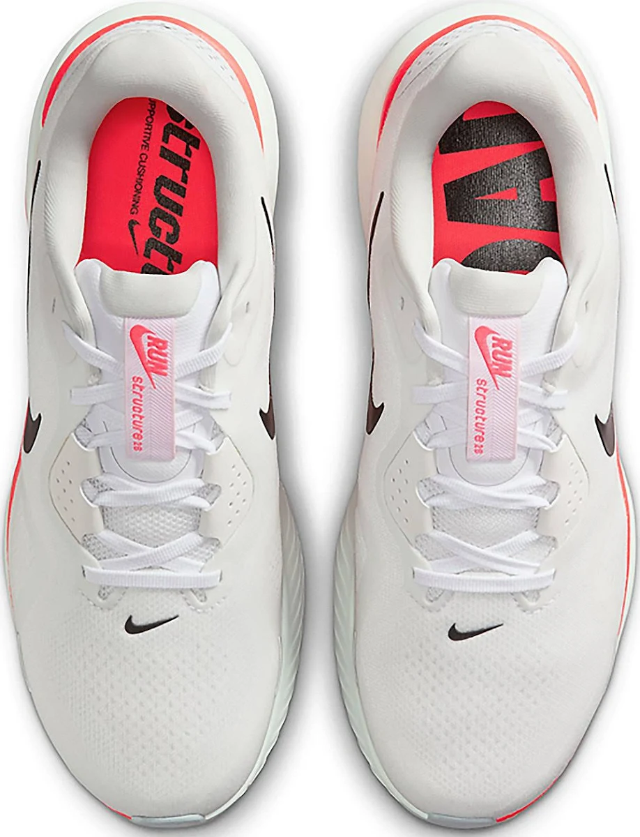 Nike Structure 26 White Orange - Image 2