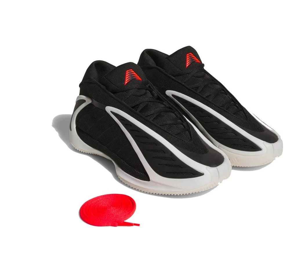 Adidas Anthony Edwards 2 Core Black Zero Metallic Red - Image 2