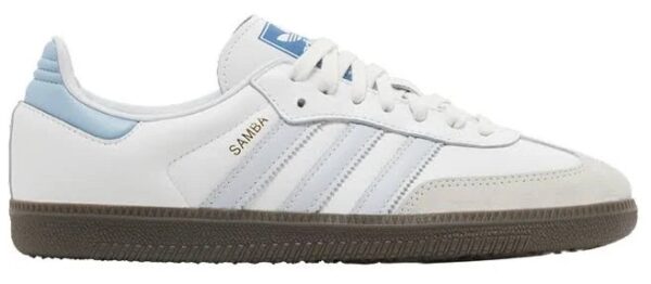 ADIDAS SAMBA OG WHITE HALO BLUE