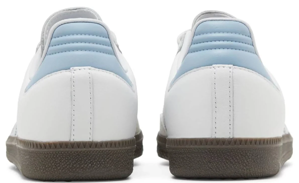 ADIDAS SAMBA OG WHITE HALO BLUE - Image 3
