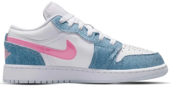 Nike Air Jordan 1 Low Gs Denim Sequin