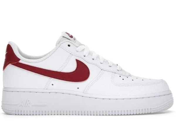 Nike Air Force 1 07 Low White Team Red