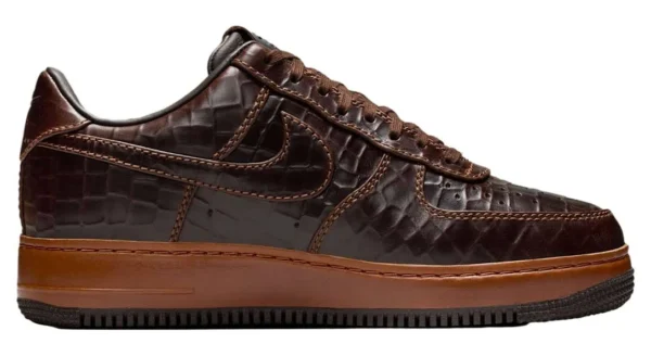 Nike Airforce 1 Low Fauna Brown Croc