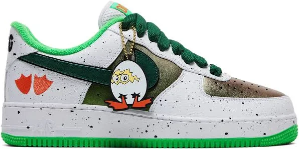 DOAF X Nikee Airforce 1 Low Oregon Egg Or Duck