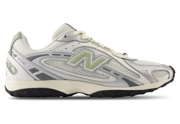 New Balance 204L Silver Metallic Sage Green