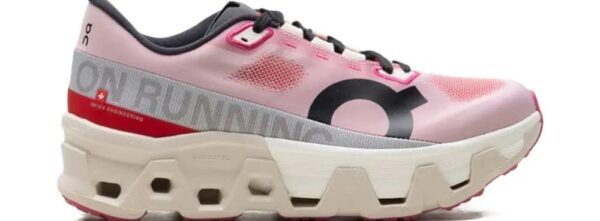 On Cloudmonster Hyper running shoes Red/Cream