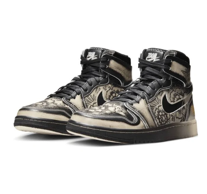 NIKE Jordan Retro 1 High Zoom CMFT 2 "DIA De MUERTOS" - Image 2