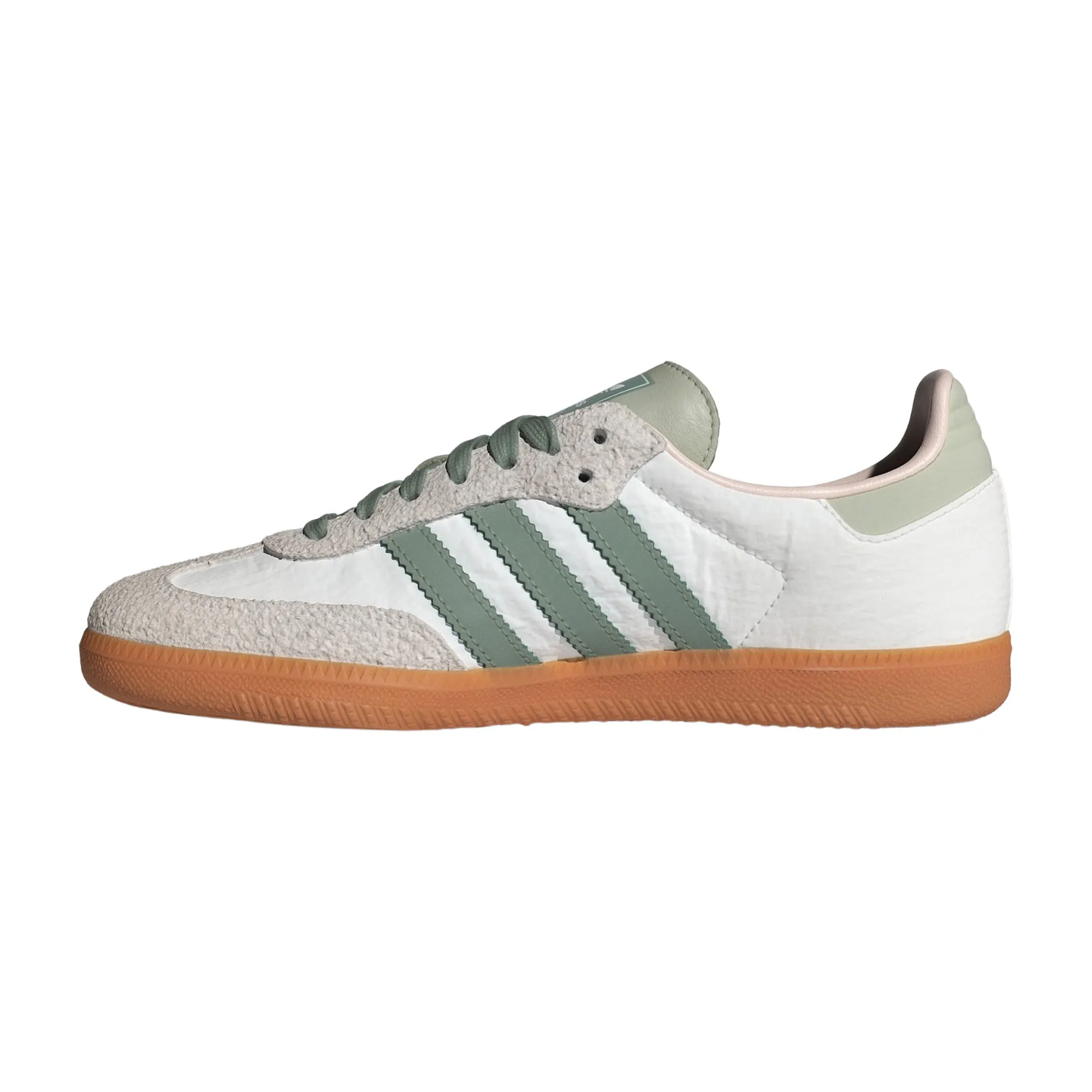 Adida.s Samba Silver Green Suede Fix - Image 2