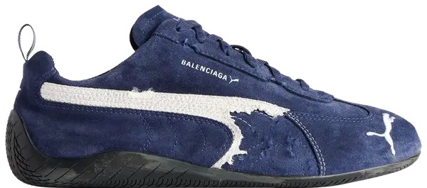 Balenciaga X Puma Speedcat Navy Black