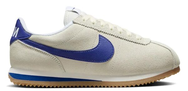 NIKE CORTEZ WHITE BLUE SUEDE