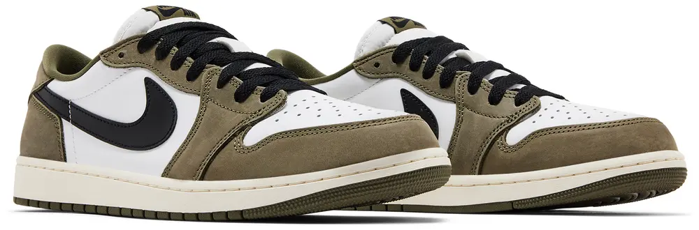 Air Jordan 1 Low Og Medium Olive - Image 2