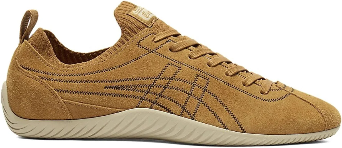 Onitsuka Tiger Sclaw Low TAN PRESIDIO Mens 7A Premium Sneakers