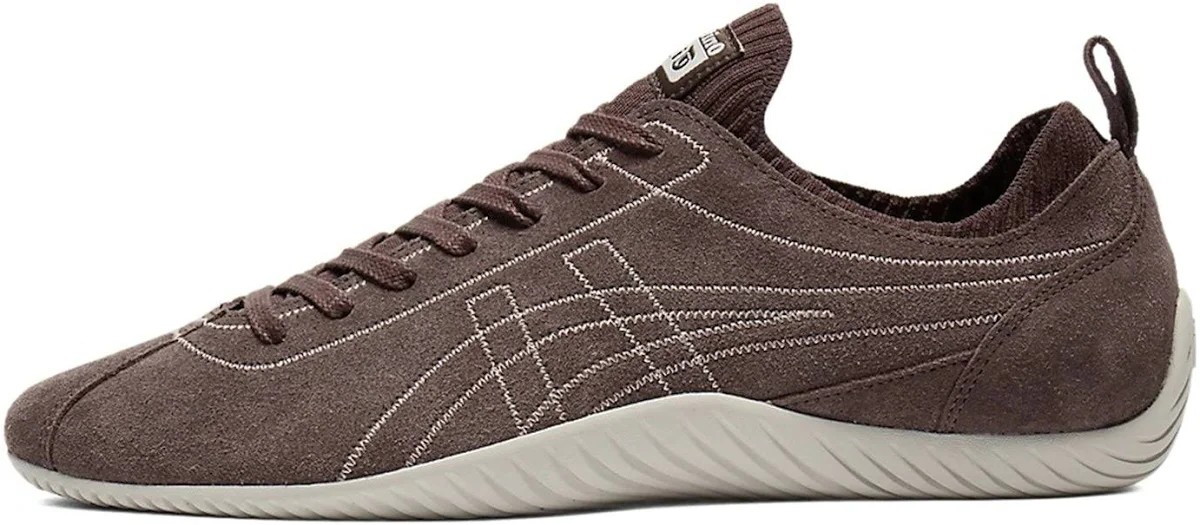 Onitsuka Tiger Sclaw Low Licorice Brown Mens 7A Premium Sneakers ( - Image 2