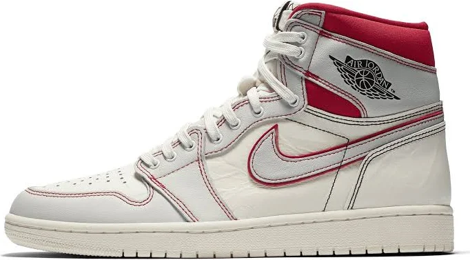 Nike AIR JORDAN 1 RETRO HIGH PHANTOM "GYM RED" - Image 2