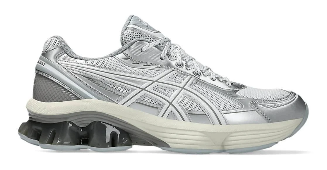 Asics Gel-Kinetic Fluent White Silver