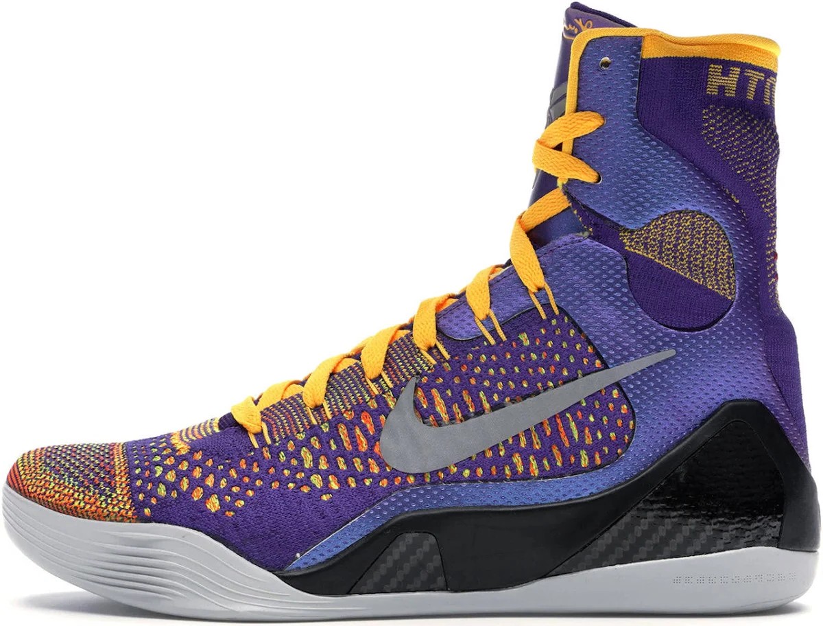 Nike kobe ix elite purple laser orange - Image 3