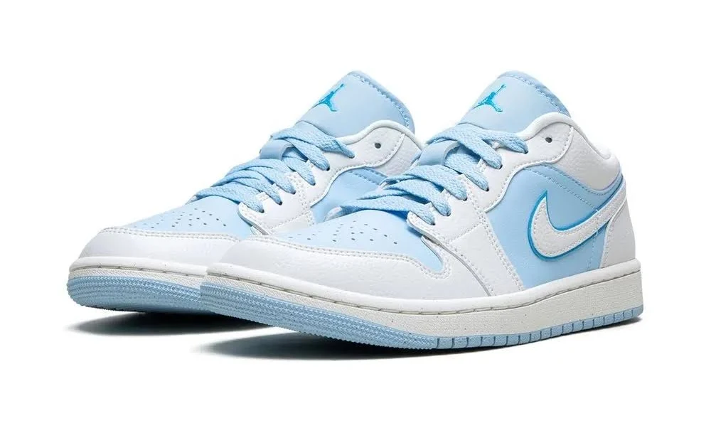 NIKE AIR JORDAN 1 LOW SE ICE BLUE - Image 2