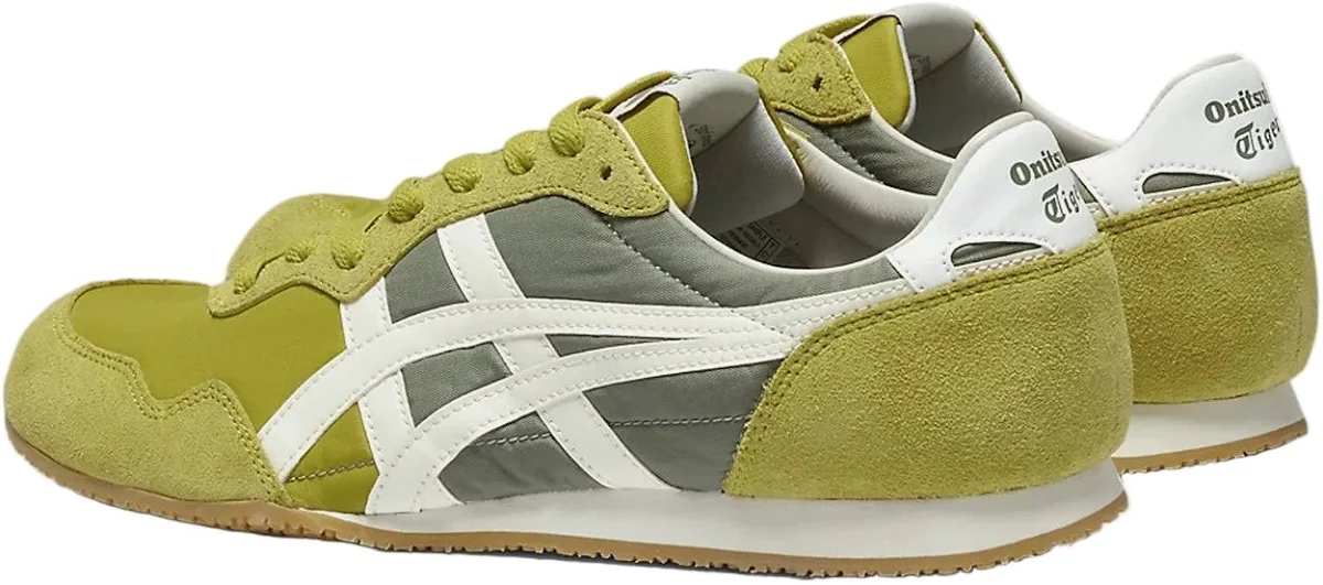 Onitsuka Tiger Serrano Kelp Birch 7A Premium Mens Sneakers (D-2076)" - Image 3