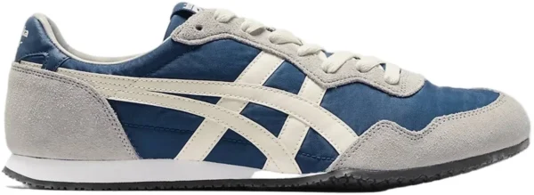 Onitsuka Tiger Serrano Blue Grey White Sneakers For Mens