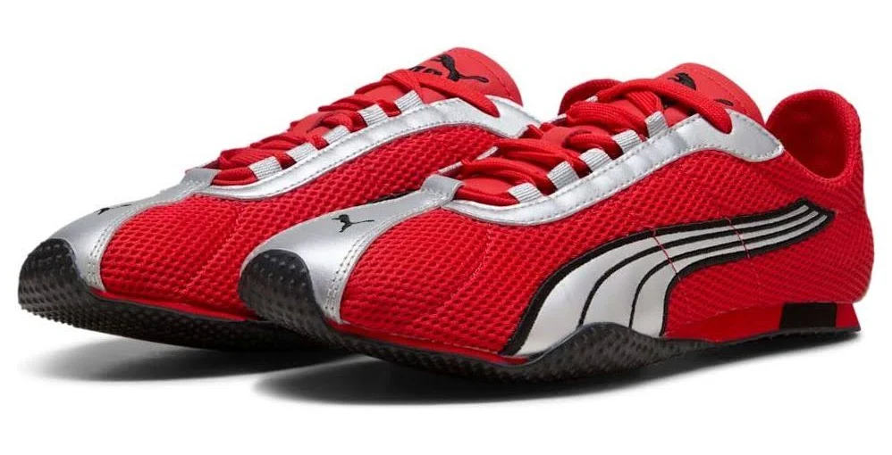 Puma Red H-Street Og Sneakers - Image 3