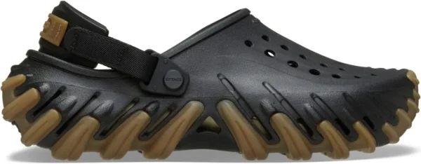CROCS ECHO RO GUM CLOGS FOR MEN BLACK