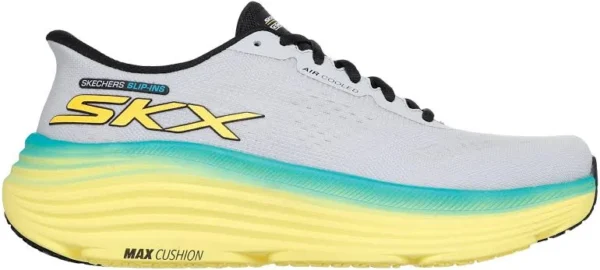 Skecherrs slip in max cushioning endeavor grey multi