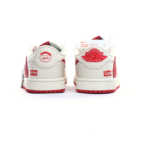 TRAVIS SCOTT X NIKE AIR JORDAN 1 LOW X SUPREME - Image 2