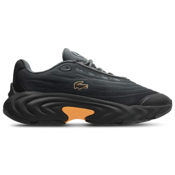 Lacoste Spinor Dark Gray and Orange