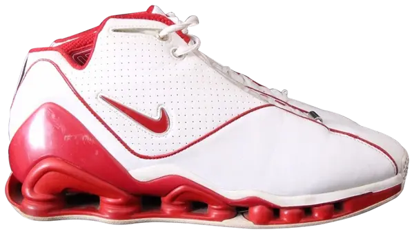 NIKE Shox Vince Carter VC 2 White Red