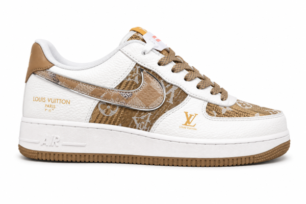 Airforce 1 X LV 2025 Monogram Beige