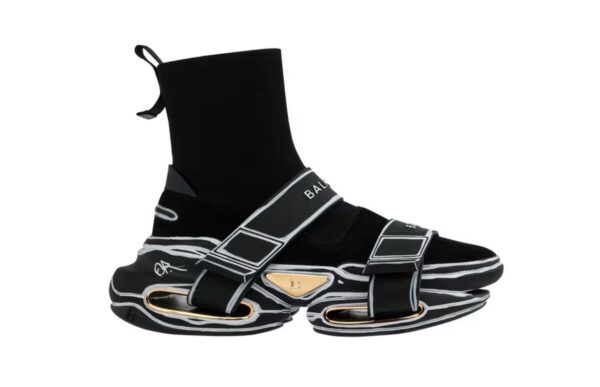 Balmain Olivier Rousteing High Top Sneaker