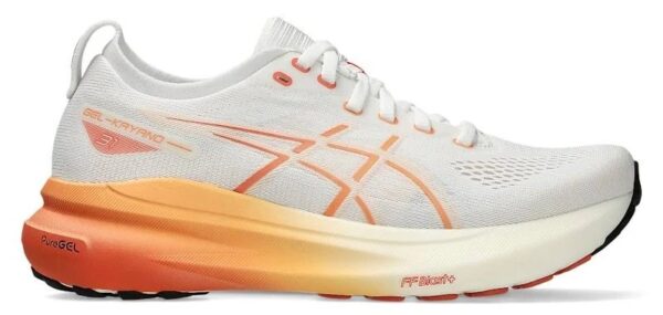Asics Gel KAYANO 31 White Faded Orange
