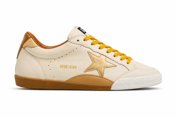 Golden Goose True Star White Nappa Beige