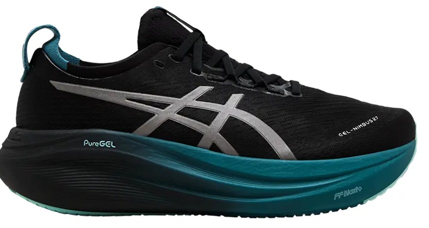 Asics Gel Nimbus 27 BLACK GREEN