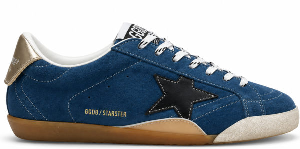 Golden Goose True-Star Sneaker Blue Suede